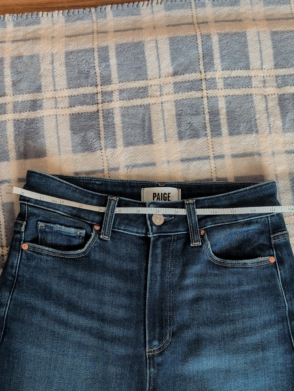 PAIGE Anessa Wide Leg, High Rise,Ankle Jean. Regular 26 - Picture 11 of 16